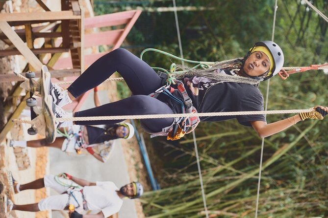Aburi, Ghana Private Zipline and Adventure Experience - Ziplining through a West African rainforest setting