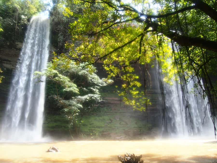 Accra: Eastern Region Waterfalls Tour - The male and female waterfall story