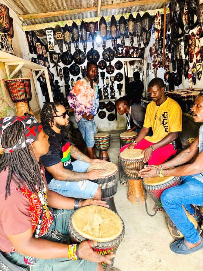 ACCRA GUIDED CITY TOUR, GHANA - Food, drinks, transport, and the day’s pace