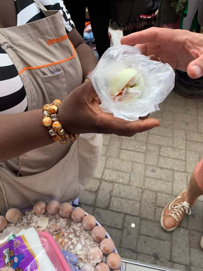 Accra Street Food Tour: Osu Night Market Tour Experience - Eight food stations, with plenty of Ghanaian flavour