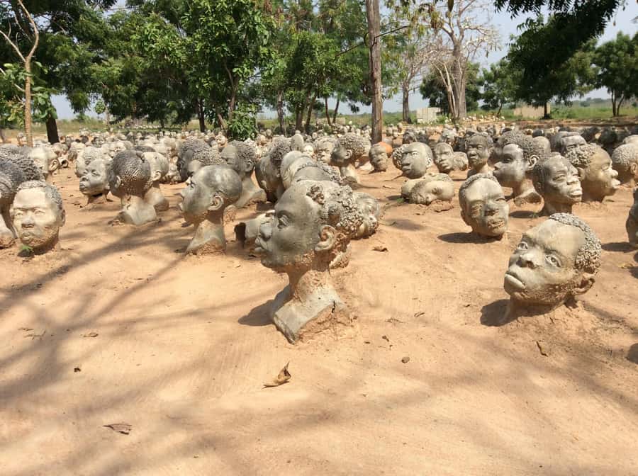 Ada: day tour with amazing experience - Nkyimkyim Museum gives the morning real depth