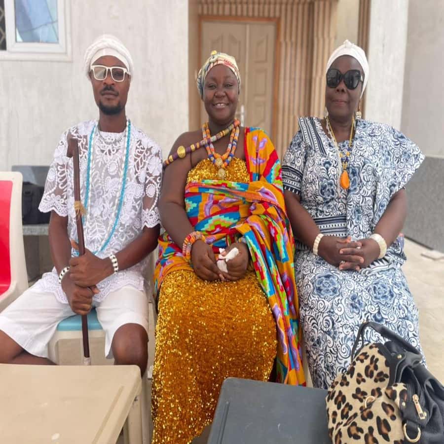 African Naming Ceremony - Entering a traditional naming ceremony