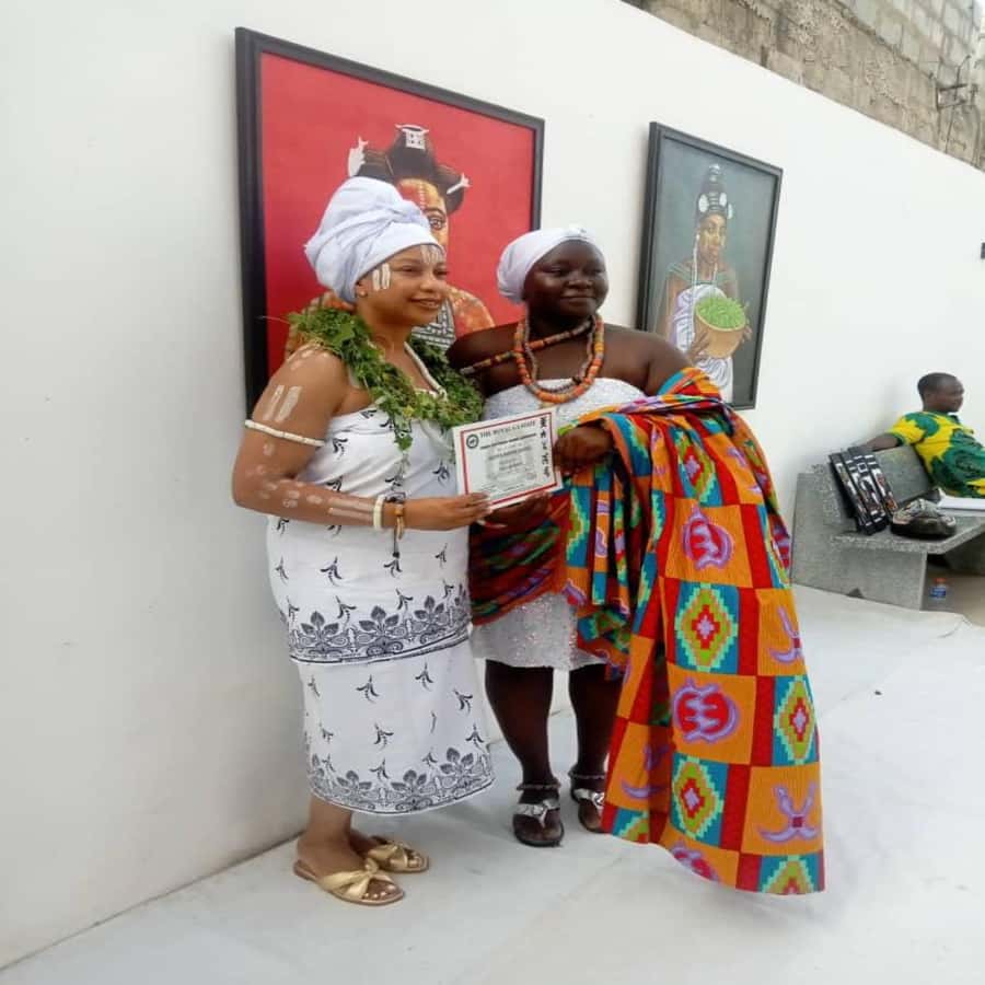 African Naming Ceremony - Leaving Accra for the ceremony
