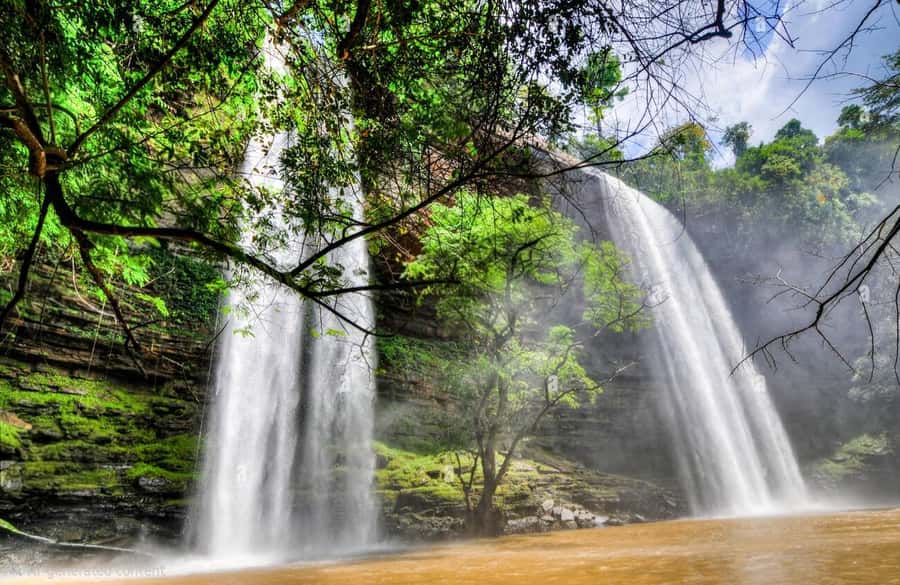 Boti Falls, Umbrella Rock, Aburi Gardens & Cocoa Farm Tour - Leaving Accra for the Eastern Region