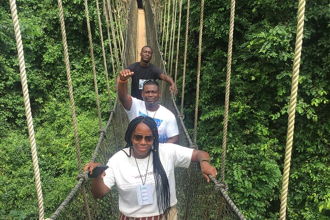 Cape Coast Castle and Kakum Park Tour - The canopy walkway: thrilling, tiring, and not for everyone