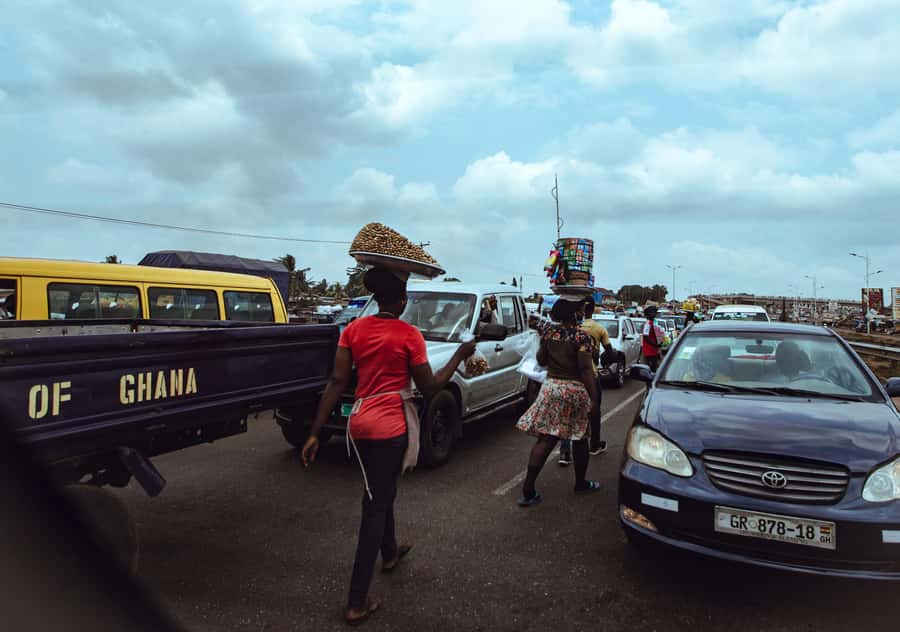 Flavors of Ghana: Food Tour Experience. - Accra Arts Centre: food, crafts, and shopping time