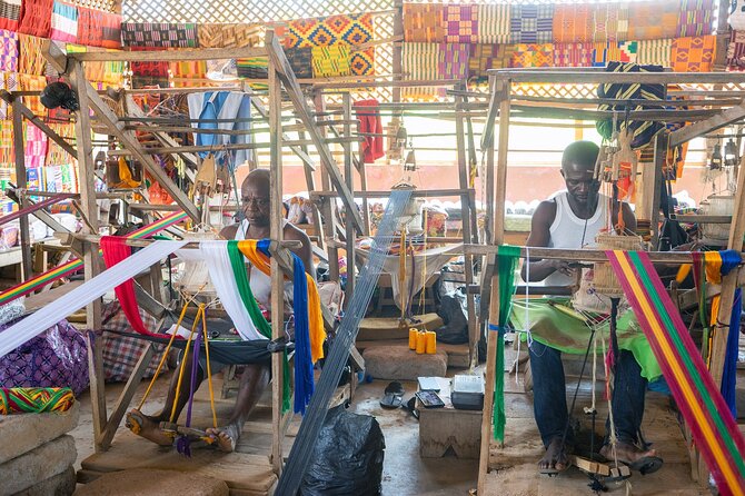 Full-Day Tour to Ashanti Region, Kumasi and Ghanaian History - Bonwire and the meaning woven into Kente