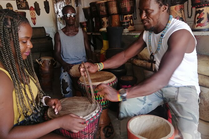 Half-Day Private African Drumming Lessons with Pick Up - The drumming lesson, from explanation to practice