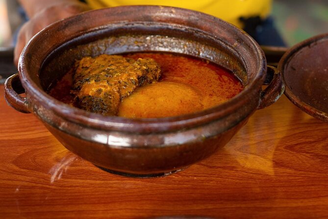 Local Ghanaian Food Tasting Tours - Local drinks complete the tasting