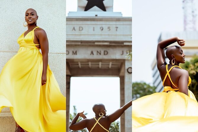 Luxury Flying Dress Photoshoot in Accra - What the Accra flying dress experience is really like