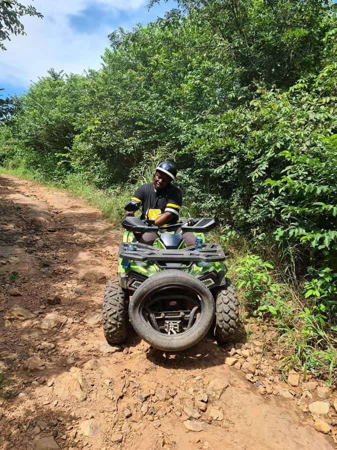 Quad Biking, Waterfall & Botanical Garden Tour with Lunch - Leaving Accra for the Aburi Mountains