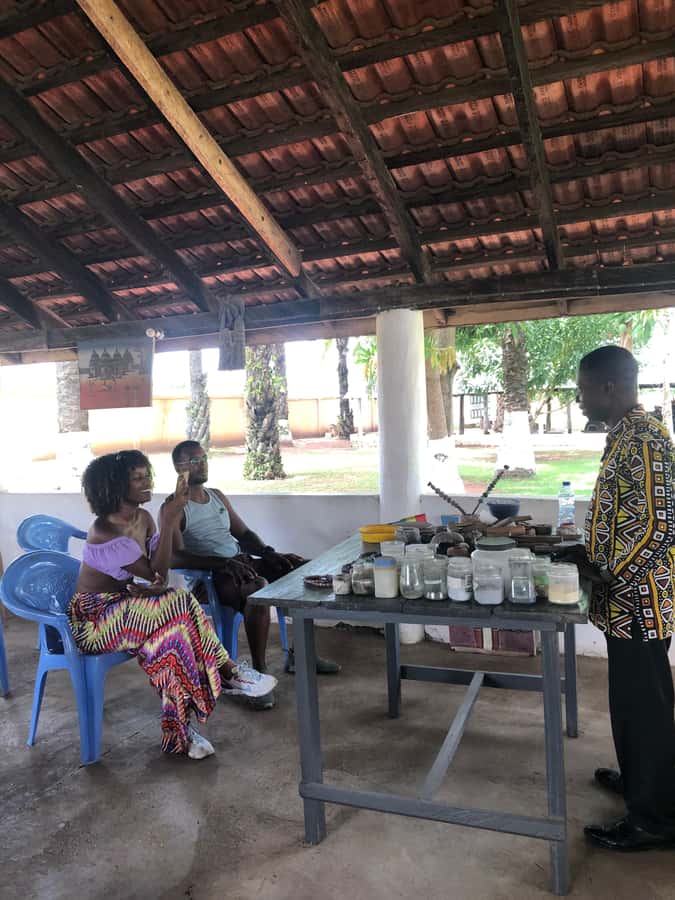 Traditional Beadmaking Workshop - Arriving at the traditional beadmaking workshop